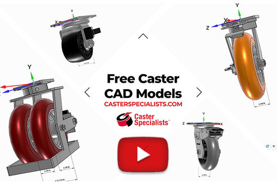 29mm White Wheel Brass Castor with Screw Fitting Ross Castors Castors,  Trolley Wheels & Castors Online from Ross Handling