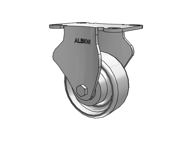 02CA03001R Albion Rigid Caster