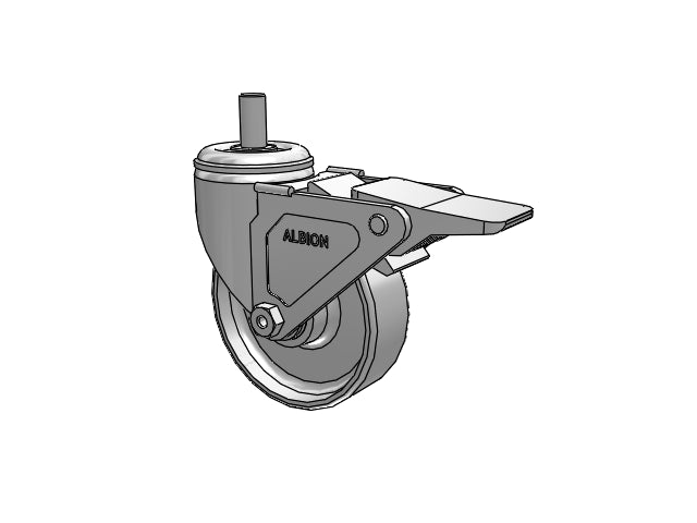 02CA04001SGL-S42 Albion Caster