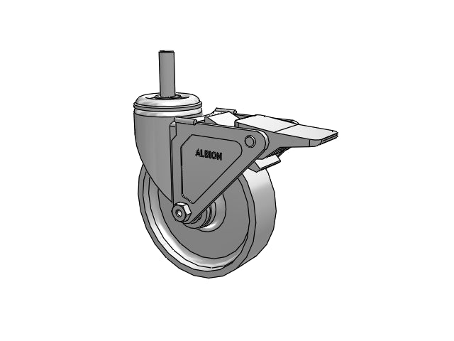 02CA05041SGL-S51 Albion Caster