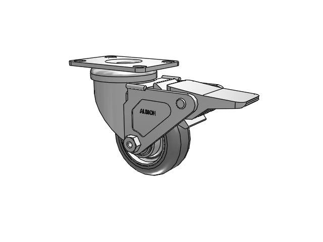 02XA03051SGL Albion Swivel Caster