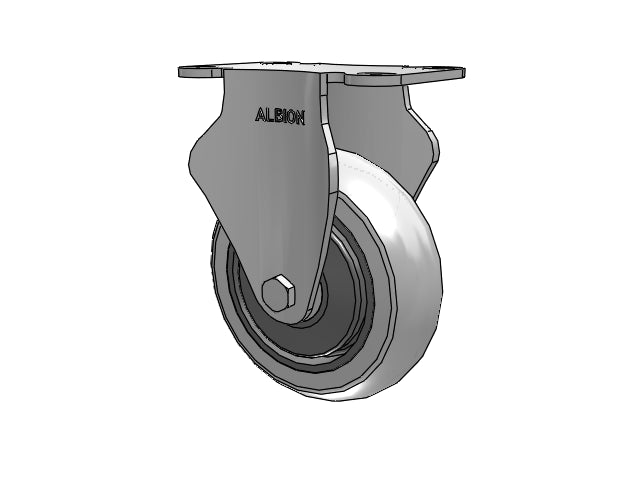 02XR04028R Albion Rigid Caster