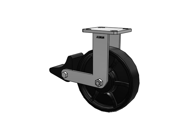 110FR08228RPLB Albion Rigid Caster