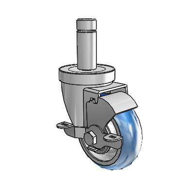 3-1/2-34-213B STEM4 VL Jarvis Swivel Caster