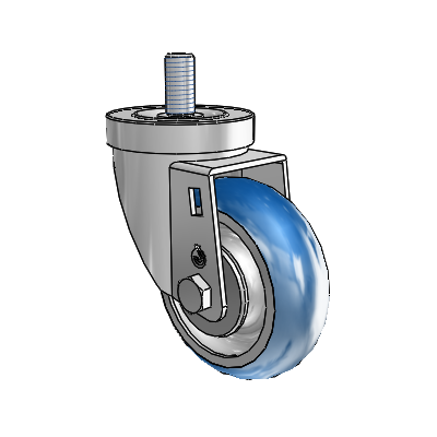 3-1/2-36-213B STEM2 Jarvis Swivel Caster