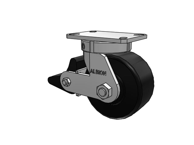 310NX06528SPLB Albion Swivel Caster