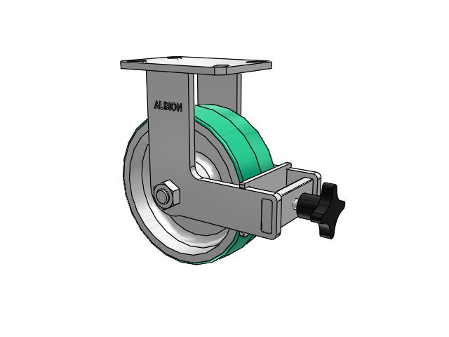 310PD08509RFBB Albion Rigid Caster