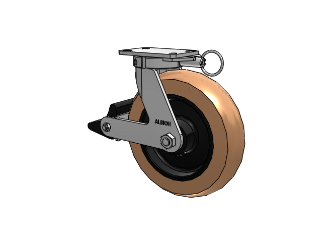 310PR12528SPLBL Albion Swivel Caster