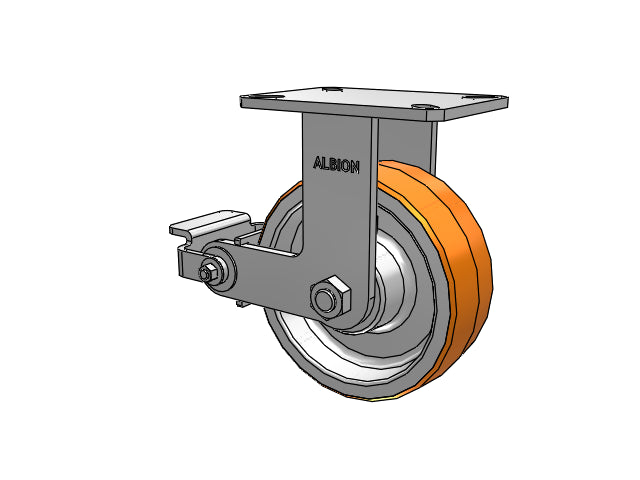 310PY08501RPATPP80A Albion Rigid Caster