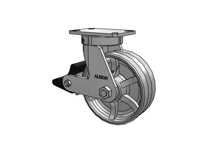 310VG08501SPLB Albion Swivel Caster