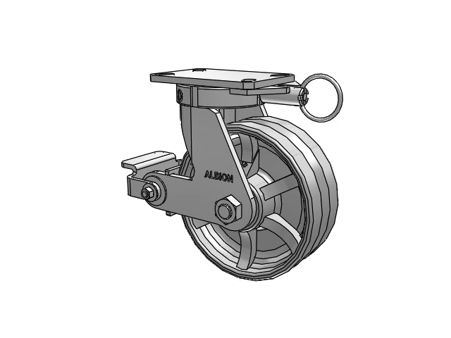 310VG08501SPL Albion Swivel Caster