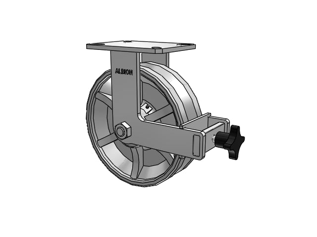 310VG10501RPATPFBB Albion Rigid Caster