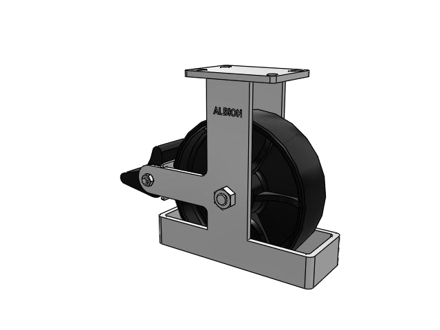 410FR10509RPATKPLBTO Albion Rigid Caster