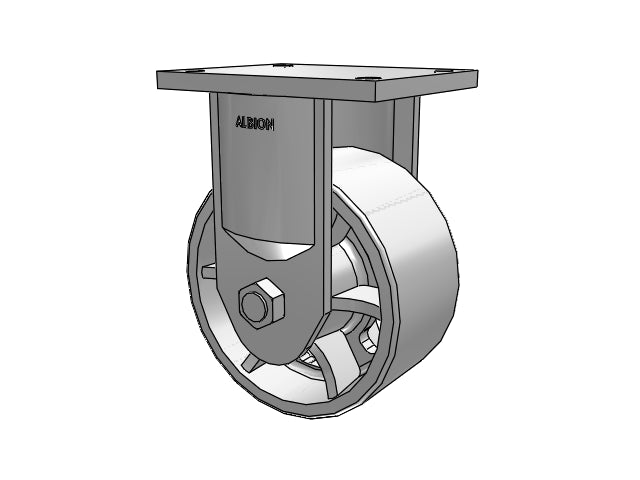 600CA08709R Albion Caster